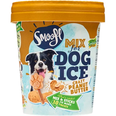 Smoofl Hondenijs pindakaas 160 gram