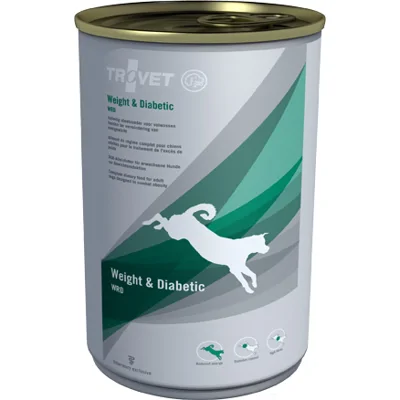 Trovet Weight & Diabetic WRD hond natvoer 400gr