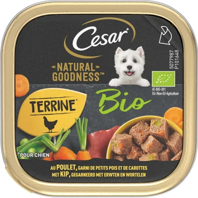 Cesar Natural Goodness Alu Paté Kip Bio 100 gr