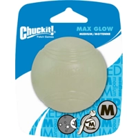 Chuckit Max Glow Ball 1 - pack Mediumø 6 cm