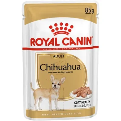 96x Royal Canin Chihuahua Adult Hondenvoer Nat 85 gr