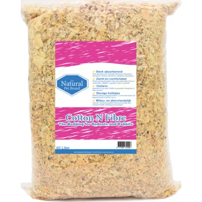 The Natural Pet Brand Cotton N Fibre 40 liter