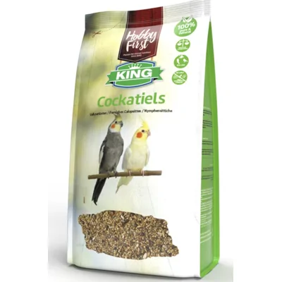 3x HobbyFirst King Valkparkieten 4 kg