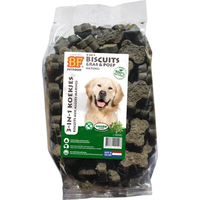 Biofood 3 in 1 Hondenkoekjes - 3 x 500 gram