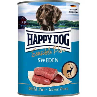 Happy Dog Sensible Pure Sweden - Wild - 6 x 400 g