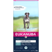 Eukanuba graanvrij zeevis grote rassen volwassen hond 12kg zak