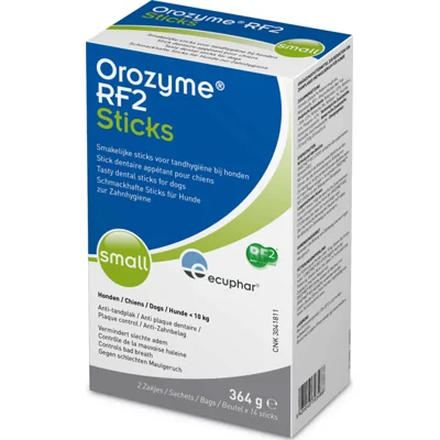 Orozyme RF2 sticks Hond Small 2x14 st