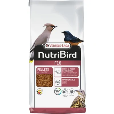Versele-Laga Nutribird F16 vruchten- en insectenetende vogels 10 kg