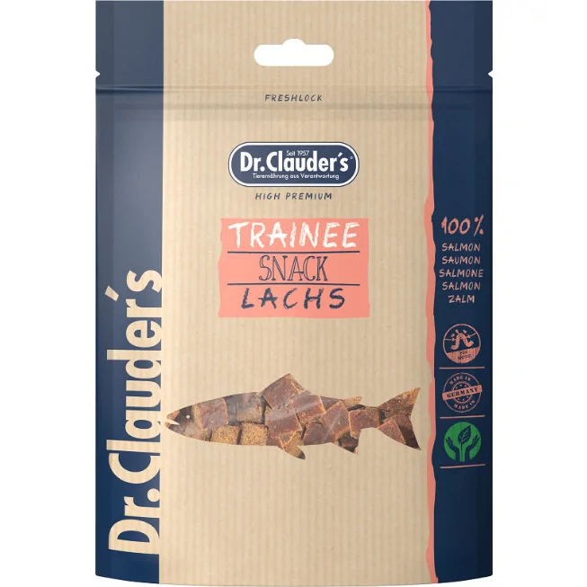 Dr. Clauder's zalm trainingssnack voor de hond 80 g