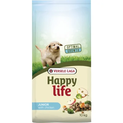 Happy Life Junior met kip hondenvoer 10 kg