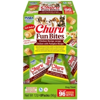 Inaba Churu Fun Bites Wraps Hondensnack Multipack Chicken&Pumpkin 8 x 12 gr product name
