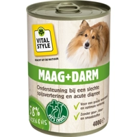 Vitalstyle Hondenvoer Blik Maag&Darm 400 gr