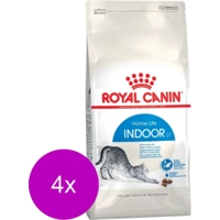 4x Royal Canin Indoor 27 Kattenvoer 4 kg
