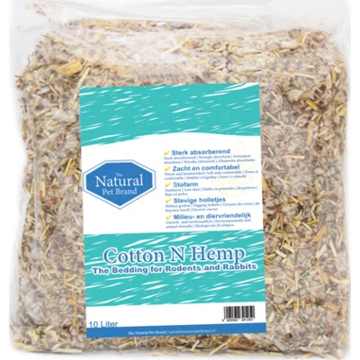 The Natural Pet Brand Cotton N Hemp 10 liter