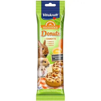 Vitakraft Donuts met Wortel - 28 g
