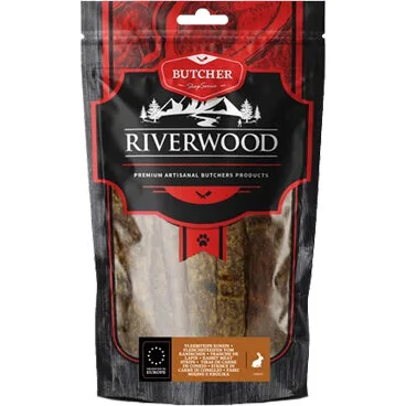 Riverwood vleesstrips konijn 150gr