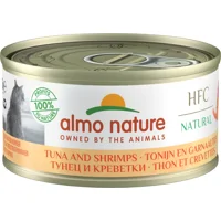 Almo Nature HFC 70 Natural - Tonijn en Garnaal - 24x70g Almo Nature HFC 70 Natural - Tonijn en Garnaal - 24x70g