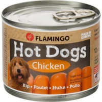 Flamingo Mini Hot Dogs - Kip - 120 g Flamingo Mini Hot Dogs - Kip - 120 g