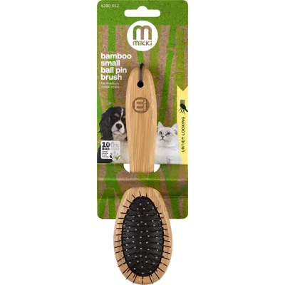 Mikki Bamboo Ball Pin Brush - Small
