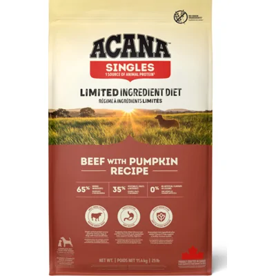 Acana Hondenvoer Droog Rund & Pompoen 11,4 kg