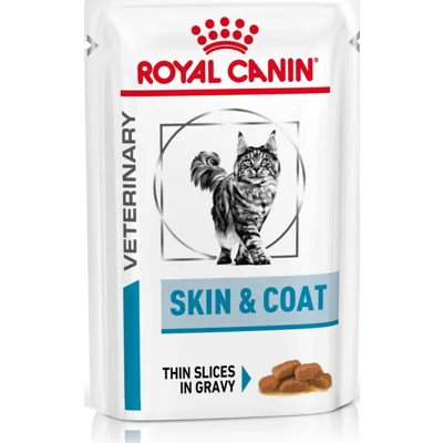 Royal Canin Veterinary Care Skin & Hairball Kat 12 x 100 gr