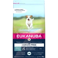 Eukanuba graanvrij zeevis kleine & middelgrote rassen hondenvoer 12kg zak