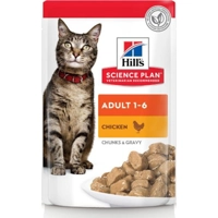 Hill's Science Plan Kat Natvoer Adult Kip 12 x 85g