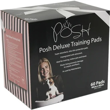 Posh puppy training pads 60x60 cm 60 st