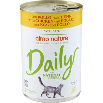 Almo Nature Daily met kip natvoer kat (400 g) 24 x 400 g