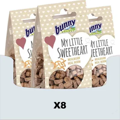 8x Bunny Nature My Little Sweetheart Meelworm 30 gr