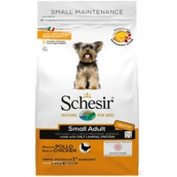 8x Schesir Hondenvoer Dry Small Kip 800 gr