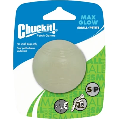 Chuckit Max Glow Ball Smallø 5 cm
