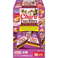 Inaba Churu Fun Bites Wraps Hondensnack Multipack Chicken&Sweet Potato 8 x 12 gr