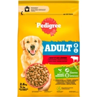 Pedigree Adult Hondenbrokken Rund en Groenten 2,6 kg