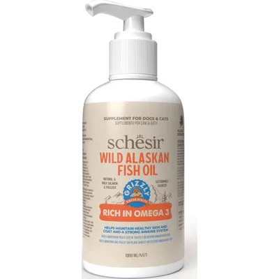 Schesir Grizzly Wild Alaskan Fish Oil 1000 ml