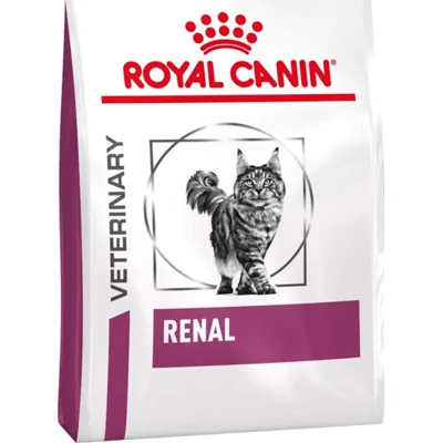 Royal Canin Renal kat Combi bundel - 4 kg + 12 x 85 gr zakjes vis