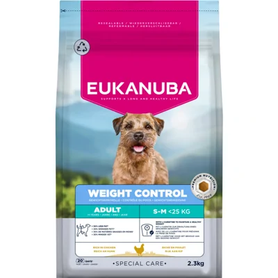 Eukanuba Hondenvoer Droog Special Care Adult Small/Medium Weight Control 2,3 kg