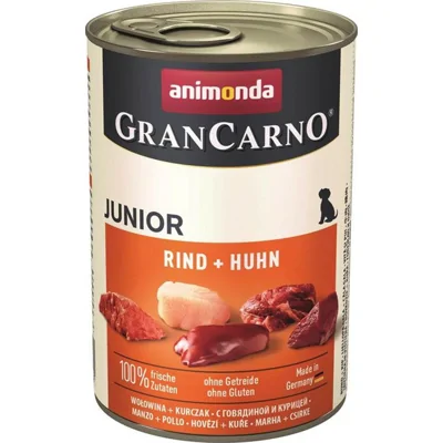 Animonda GranCarno Original Junior - Kip met Rund - 6 x 400 g