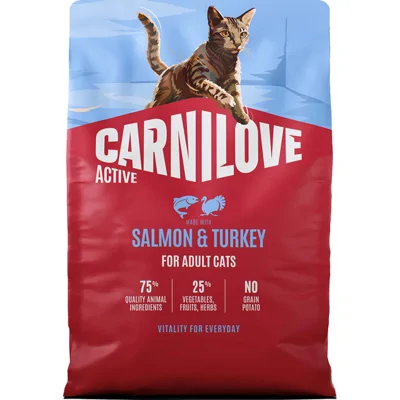 Carnilove Active Sterilised - Zalm & Kalkoen - 2 kg