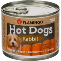 Flamingo Mini Hot Dogs - Konijn - 120 g Flamingo Mini Hot Dogs - Konijn - 120 g