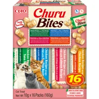 Ciao Kattensnack Churu Bites 4 Varianten Chicken 16x10 gr