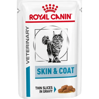 Royal Canin Veterinary Care Skin & Hairball Kat 48 x 100 gr