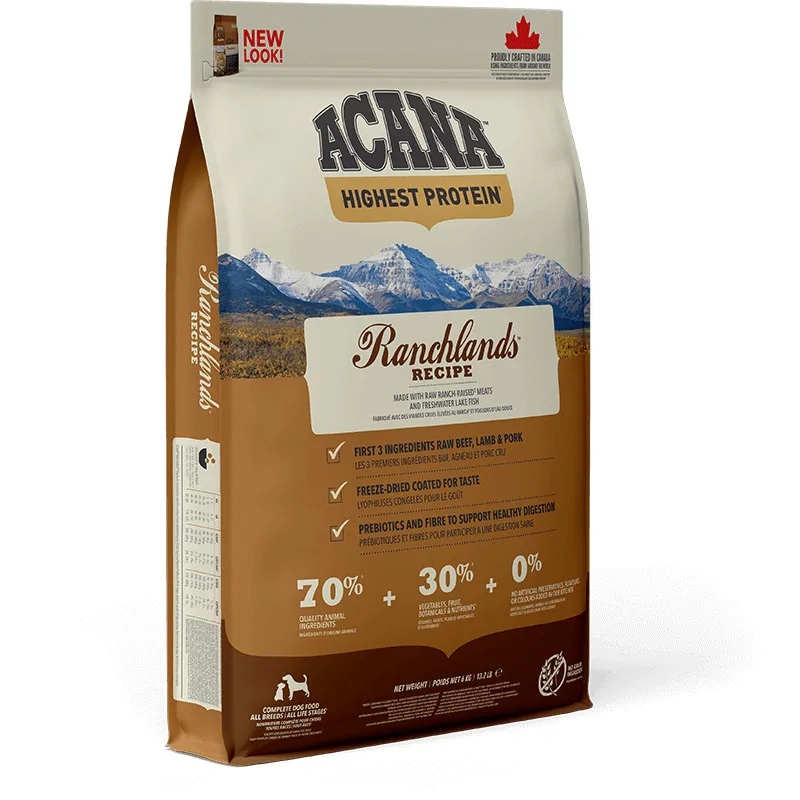 Acana Regionals Ranchlands Hond 6 kg