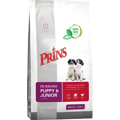 Prins Fit Selection Puppy & Junior Hond 10 kg