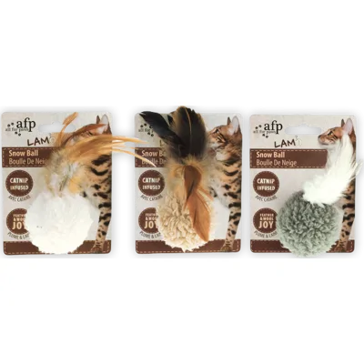 All For Paws - Lambswool-Snow Ball Catnip