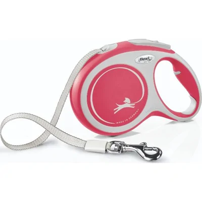 Flexi New Comfort band rood L - 8m