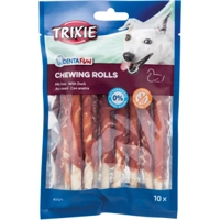 Trixie Denta Fun Duck Chewing Rolls 12 cm 10 stuks