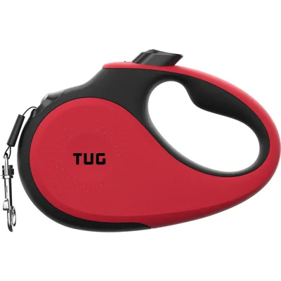 Tug 360° Rollijn Hondenriem 5 m Rood tot < 16 Kg