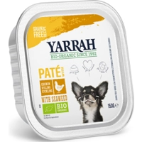 Yarrah bio paté kip & zeewier hondenvoer 12 x 150gr