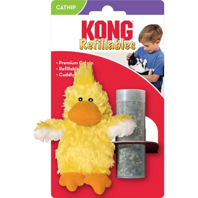 Kong Catnip Toy Duckie Per 2